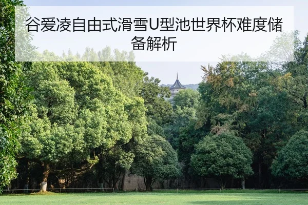谷爱凌自由式滑雪U型池世界杯难度储备解析